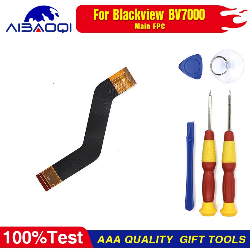 Blackview-100% BV7000 BV7000 pro pantalla LCD Original + MONTAJE DE PANTALLA TÁCTIL PARA Blackview BV7000 BV7000pro herramientas + adhesivo 3M: Main FPC