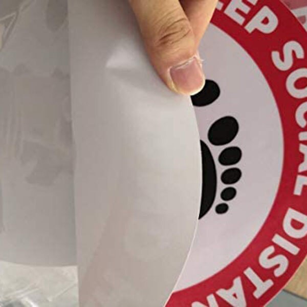 15 Pcs Social Distancing Stickers,Floor Stickers,Keep 2 Metre Distance Social Distancing Sign,11.8Inch