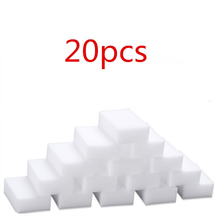 10pcs 20pcs Melamine Sponge Sponge for Washing Dishes Magic Sponge Melamine Sponges Kitchen Accessories Kitchen Gadgets: 20pcs