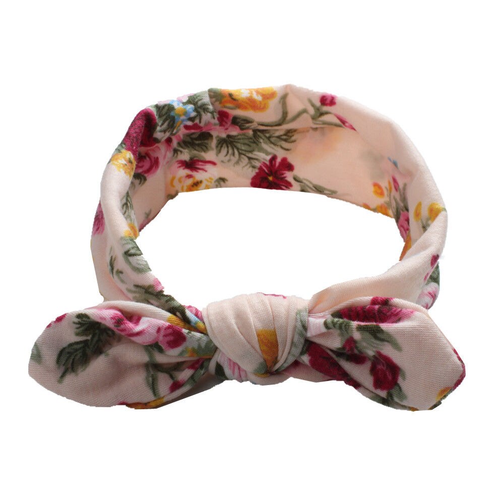 1 stuk Bloem Strik Hoofdband Haar Bloemen Band Accessoires: C