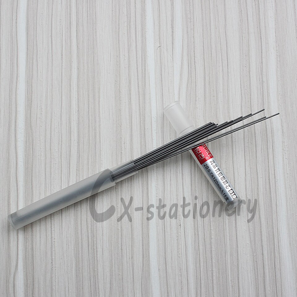 4pcs/lot Mechanical Pencil Lead Refills 2B 0.5mm 120mm Long Drawing Special Leads School Product Supplier