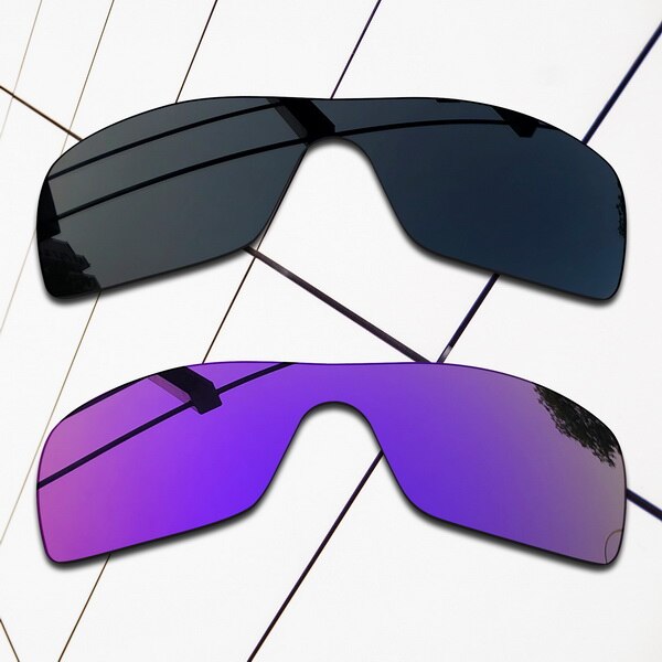 E.O.S Polarized Replacement Lenses for Oakley Antix Sunglasses - Varieties Colors: Black and Violet