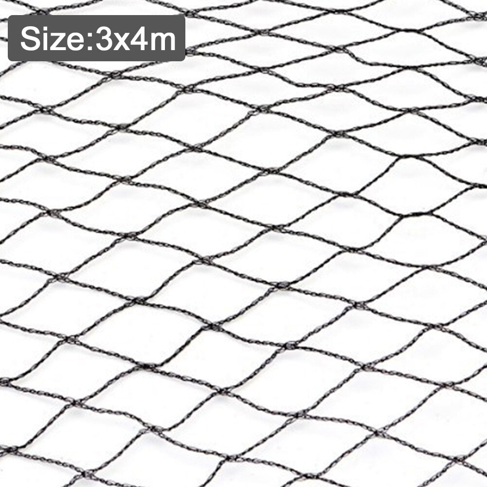 Pond Cover Net Home With Pegs Garden Tools Guard Mesh Anti Garden protective net Bird Swimming Pool PE: 3x4m