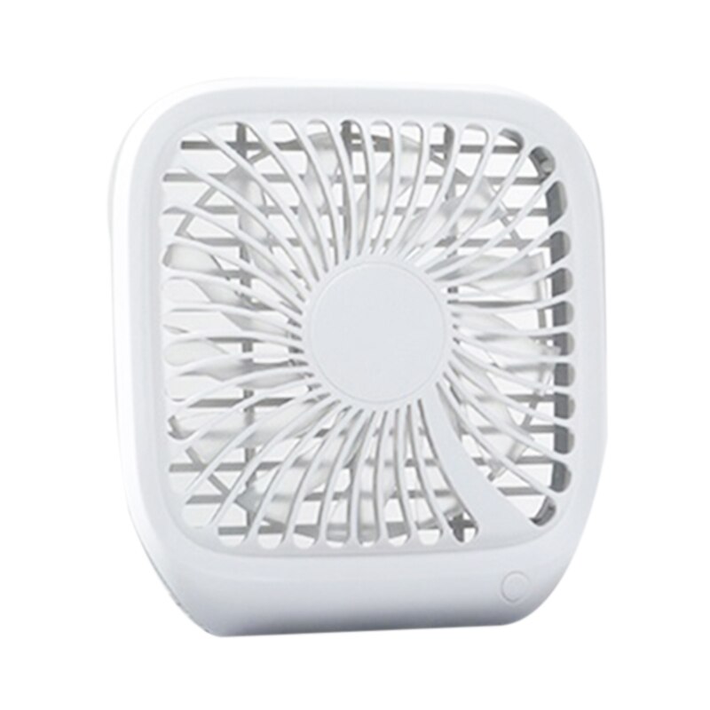 Baseus Auto Fan Hoofdsteun Achterbank Koelventilator Ventilator 3 Speed Verstelbare Usb Charger Opvouwbare Stille Ventilator: White