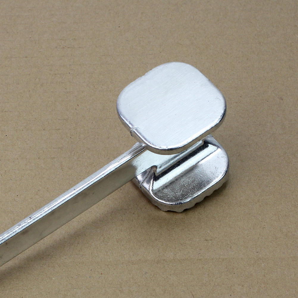 Two Sided Aluminum Meat Hammer Mallet Tenderizer Beef Pork Chicken Poultry Cutlet Beater Hammer Kitchen Cooking BBQ Tools
