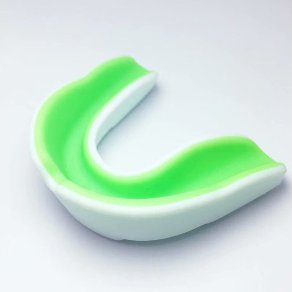1 Pc Adult Mouthguard Sports Mouth Guard Teeth Braces Protector Gum Shield for Sports Boxing Football Hockey Rugby (Red White St