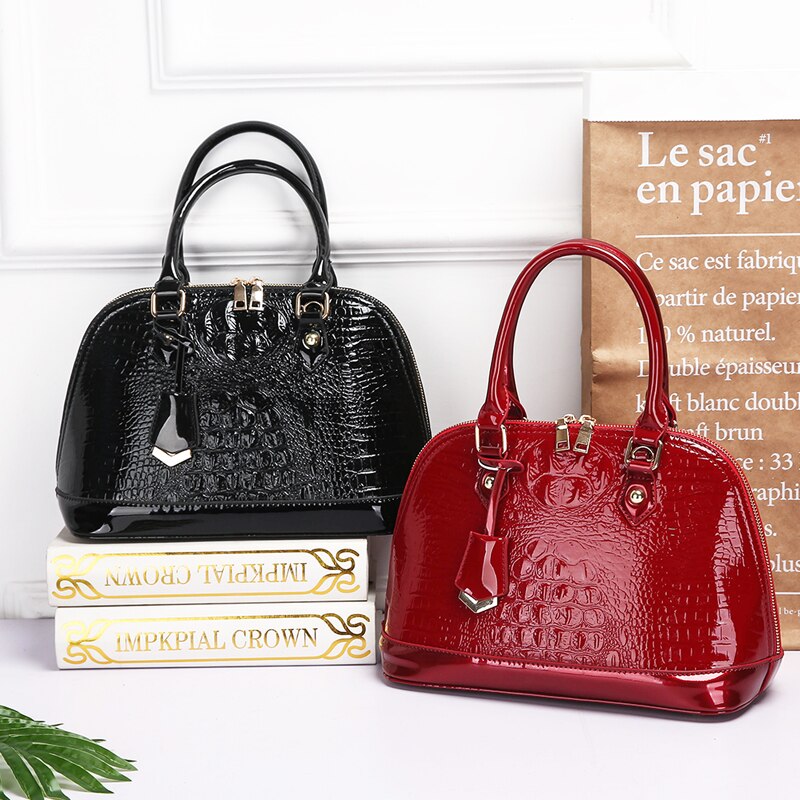 mode Vrouwen Handtas alligator Shell Tas Vrouwen Messenger Bag Schoudertas Vrouwelijke Crossbody Tas