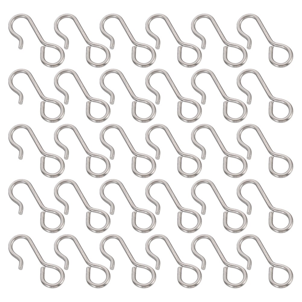 200pcs Car Seat Cover Cushion Hooks Vehicles Seat Covers Cushion S-shaped Hook