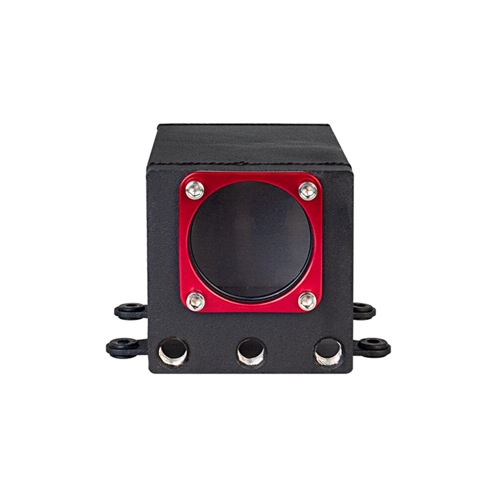 Universal 60mm External 044 fuel pump tank racing Black Billet Aluminium Oil catch Can Single Fuel Surge Tank