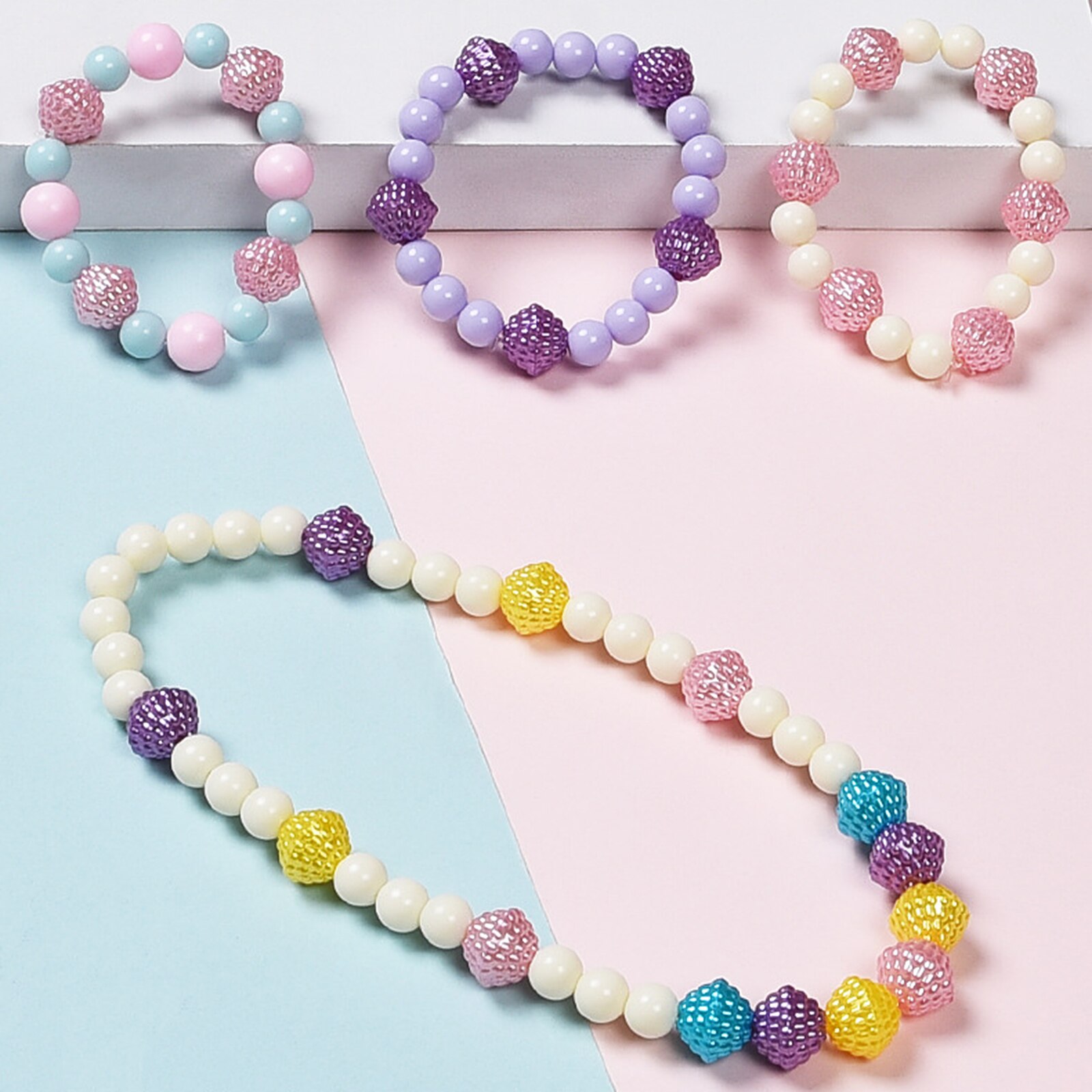 Jewelry Making Kit Seed Beads Box Set Lobster Clasps Beading Cord For DIY Earring Bracelet Necklace Jewelry Making
