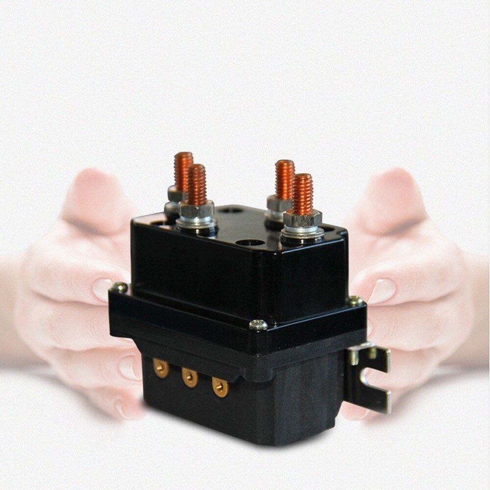 Universal Electric Winch Relay Wireless Remote Control Relay Control System Control Box Wire Control 12V Wireless Remote Control