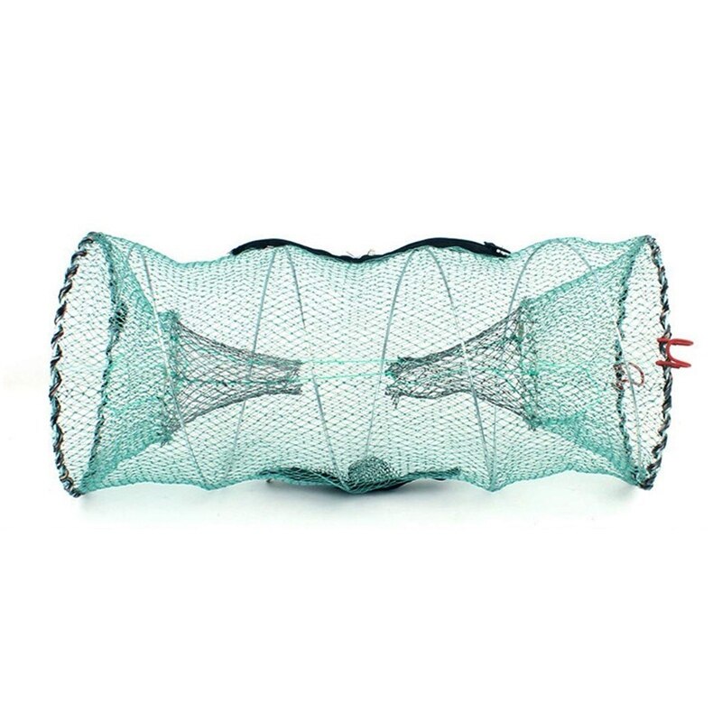 Trampa de peces plegable | Red de pesca | Red de cebo de malla plegable para cangrejo, camarón, piscardo, pez gato para Lago y río
