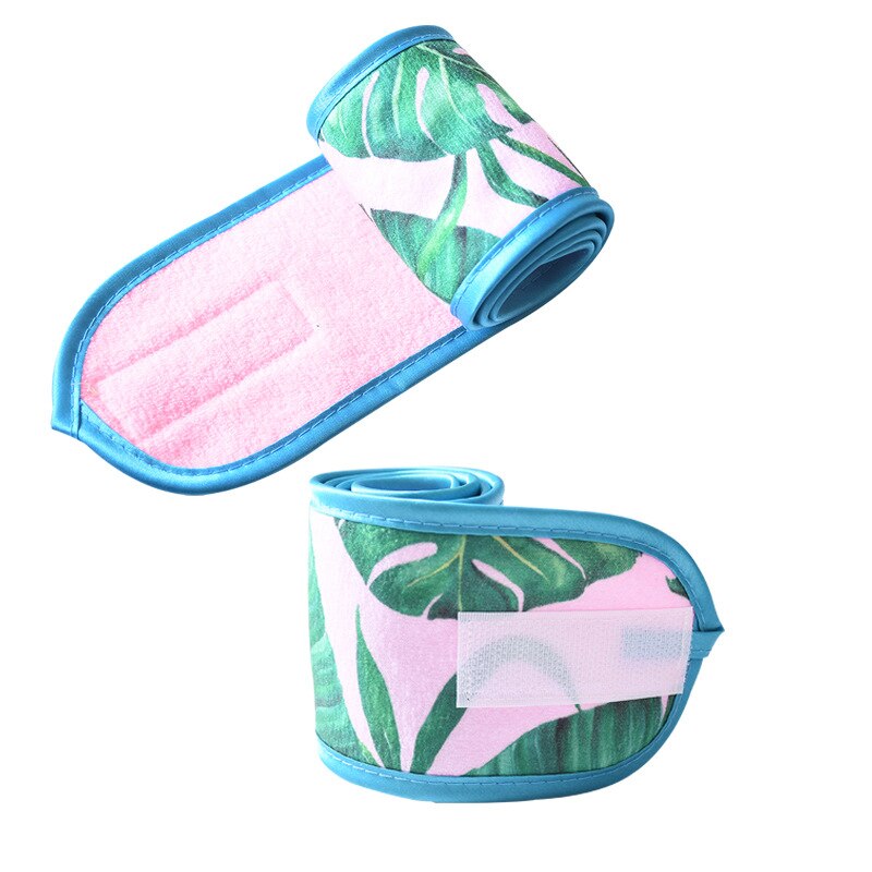 Banda para la cabeza para el sudor para mujer, bandana elástica lavable para la cabeza, accesorios deportivos para el cabello, maquillaje,: Rosa