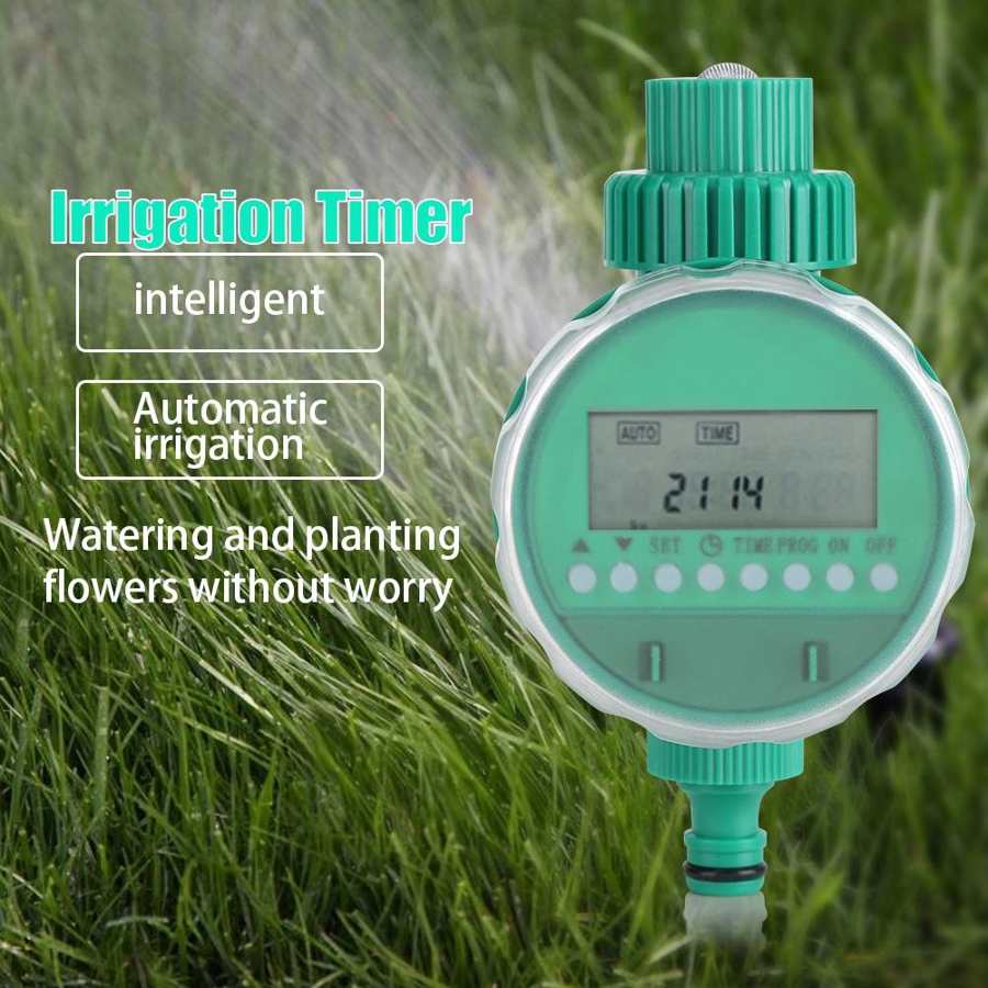 Auto Garden Irrigation System Electric Water Timer Irrigation Sprinkler Control
