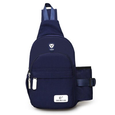 Crossbody Women Chest Pack Casual Korean Messenger Cross Body Bag Travel Shoulder Bags Women's Handbags Bolsos Mujer: Dark blue