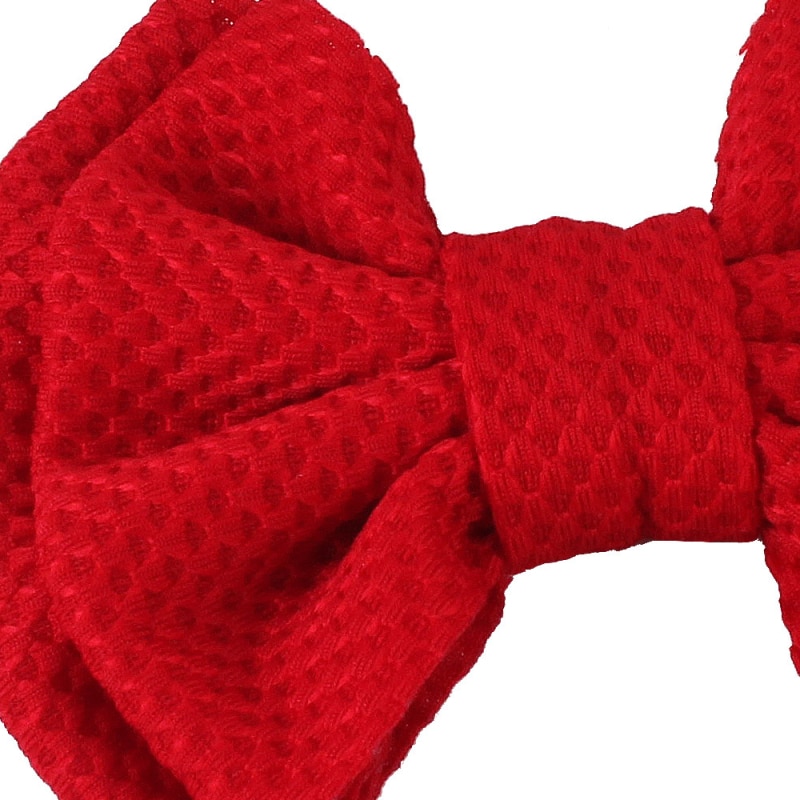 Mignon bébé fille bandeau ruban élastique corde grand nœud bandeau 9 bonbons couleur poney queue cravates cordes cheveux accessoires directe