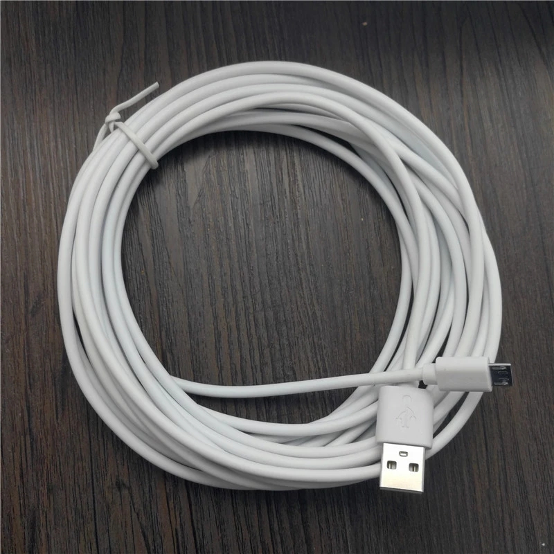 Câble d&#39;extension Micro USB 3/5/8 M, câble d&#39;extension pour xiaomi ImiLab Aqara G2H 1080P 2K caméra Webcam