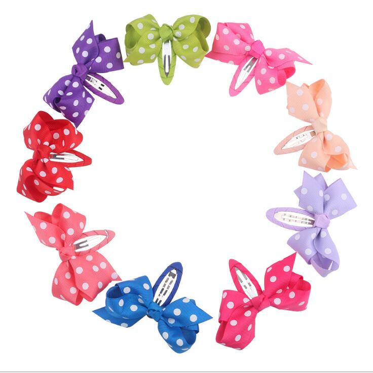 Boutique points cheveux noeud clips enfants filles pince à cheveux Barrattes cheveux arcs pinces à cheveux BB clips cheveux accessoires chapeaux
