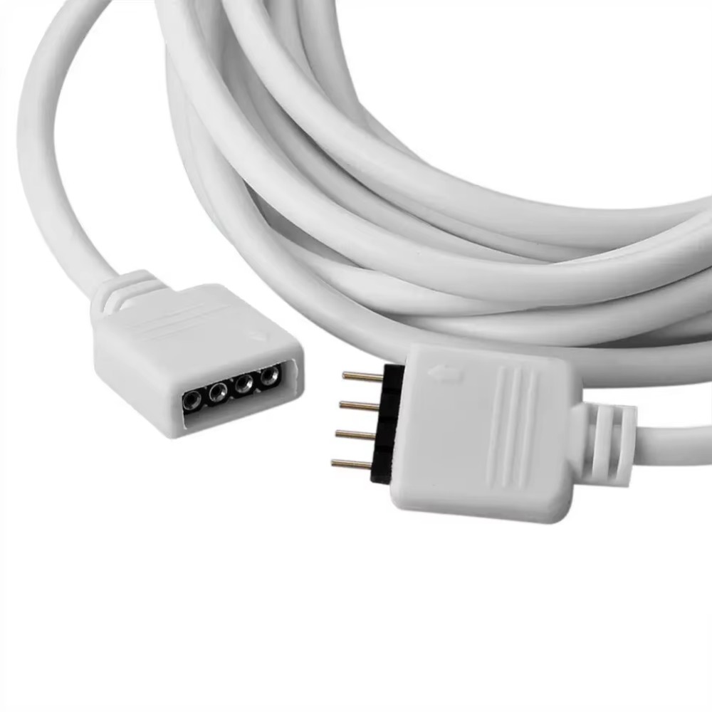 LED Strip 4PIN 5PIN 6PIN Extension Cable 0.5m 1m 2m 3m 5m Female Connector with Pin Adapter for SMD5050 3528 RGB RGBW RGB+CCT