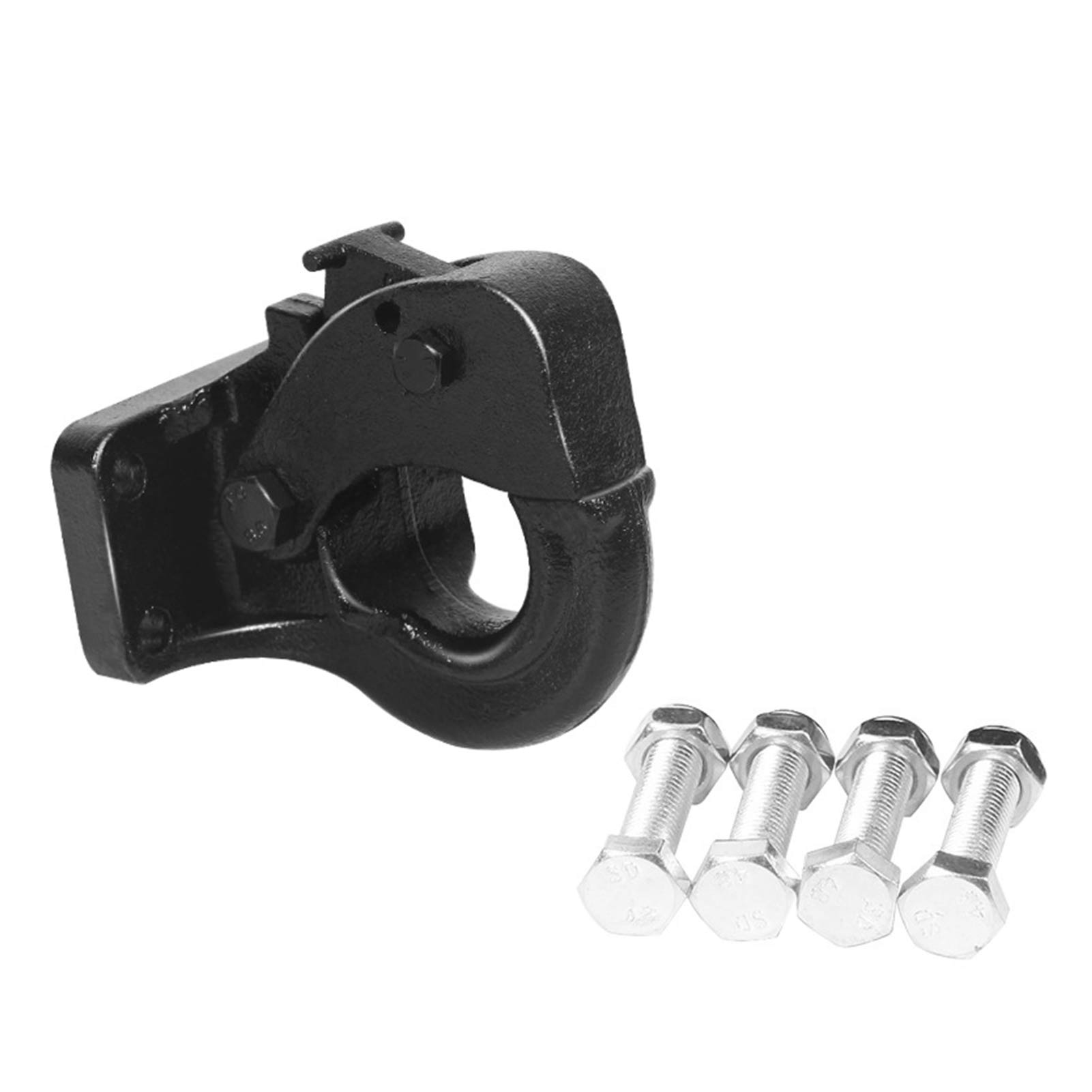 Adjustable Car Trailer Hitch Ball Mount With Lock Combo Tow Ball: Red