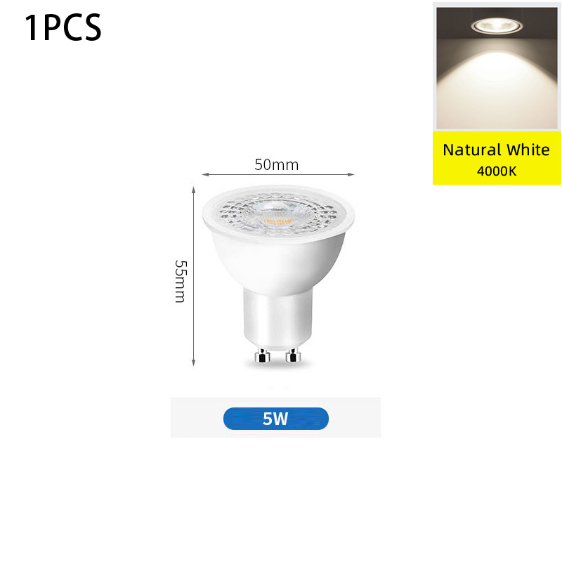 Rumindretning  gu10 -skinne led-lampe til husholdningsapparater køkkenspotlight tøjbutik skinnesæt loftspotlights: Gul