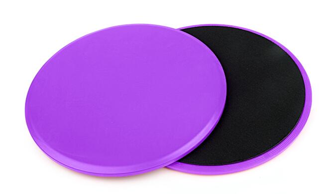 Sudakoo – entraîneur Abdominal à domicile, une paire de plaques de glissement pour les pieds: Violet