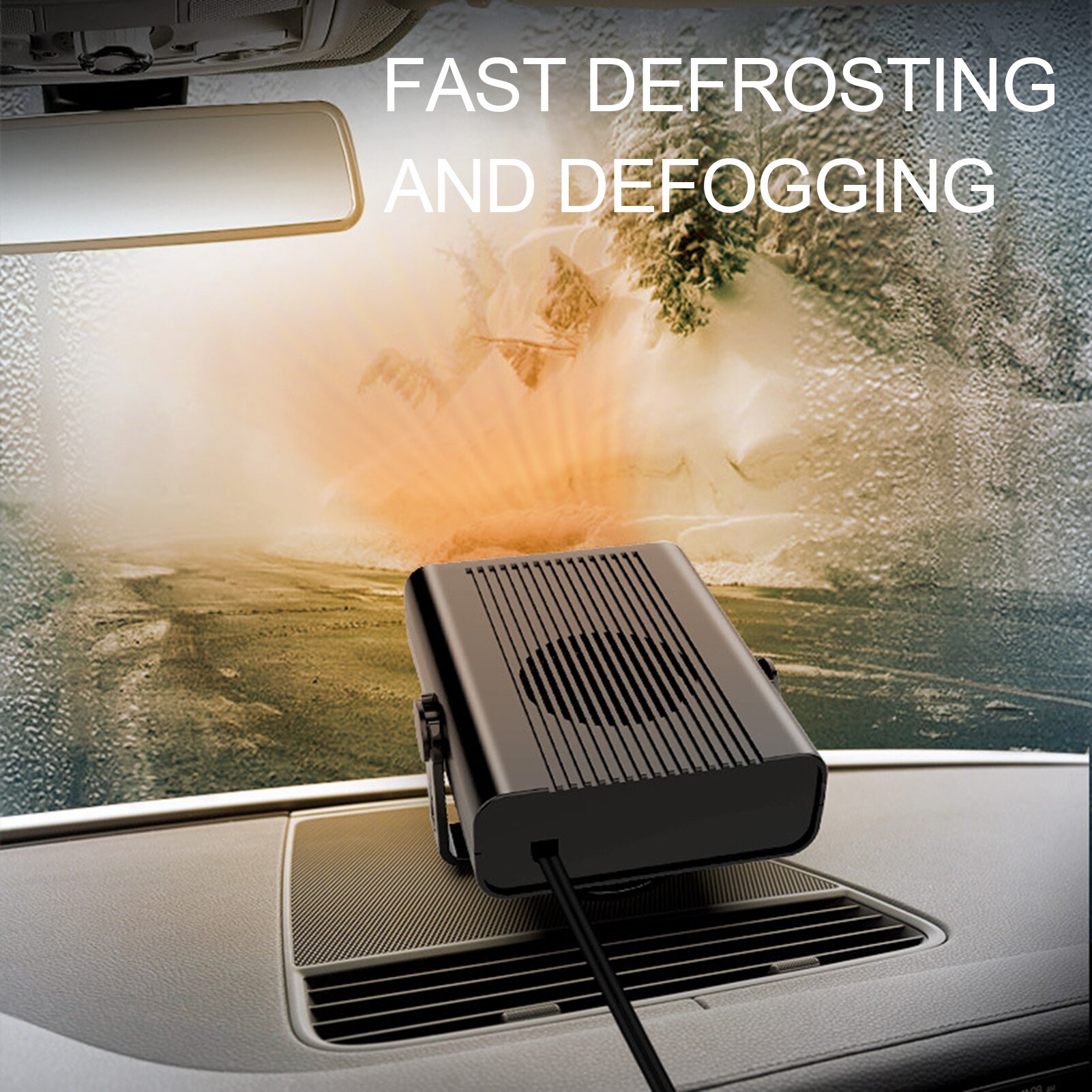 12/24V Winter Portable Car Electric Heater Fan Win... – Grandado