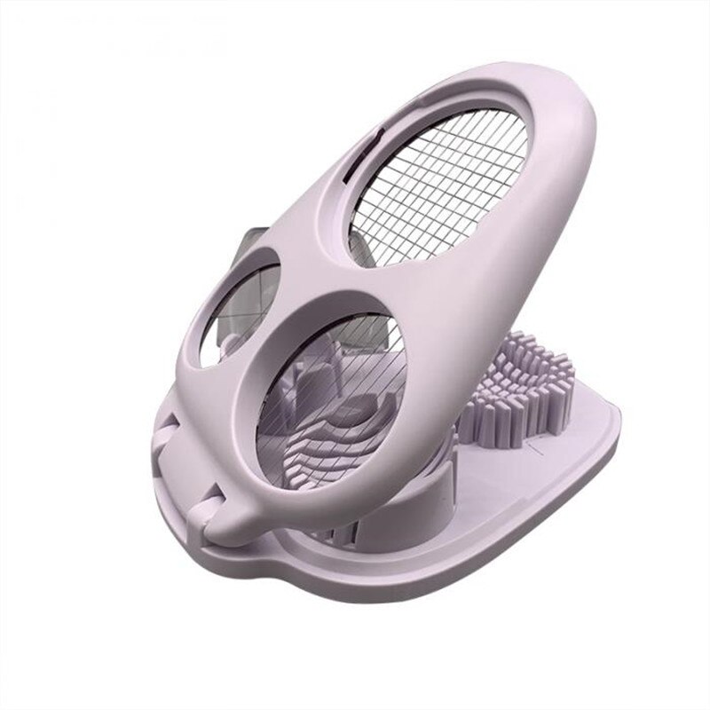 Fast 3 In 1 Multi-Boiled Egg Slicers Cutter Multifunction Stainless Steel Slicer Wedger Dicer Tool Fruit Slicer Shredders: Default Title