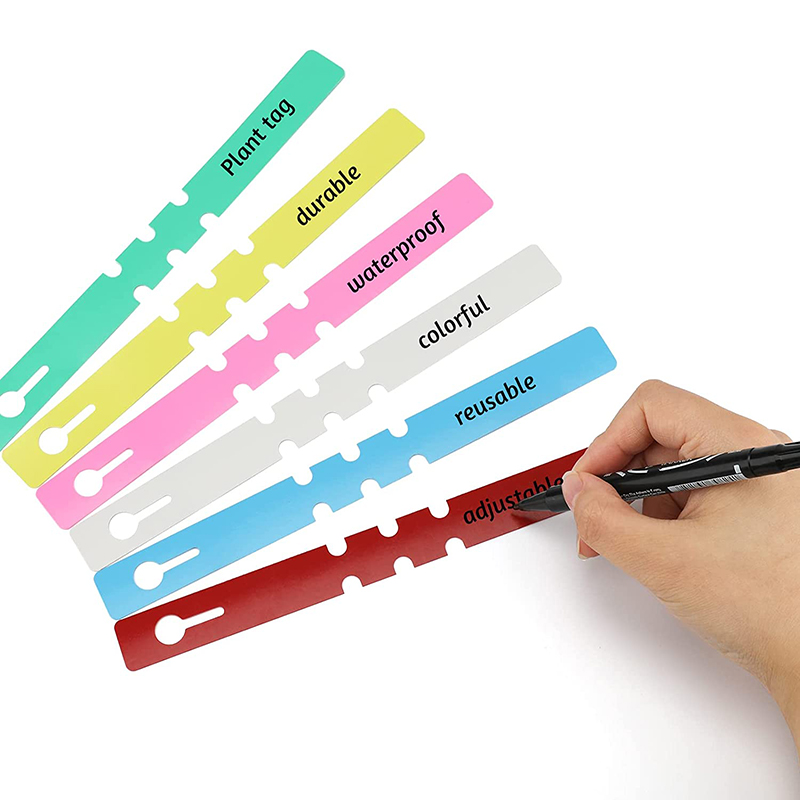 10 etichette da appendere per vivaio, etichette per vasi in plastica, etichette colorate per piante, marcatori impermeabili, piantine, piante in vaso, erbe aromatiche