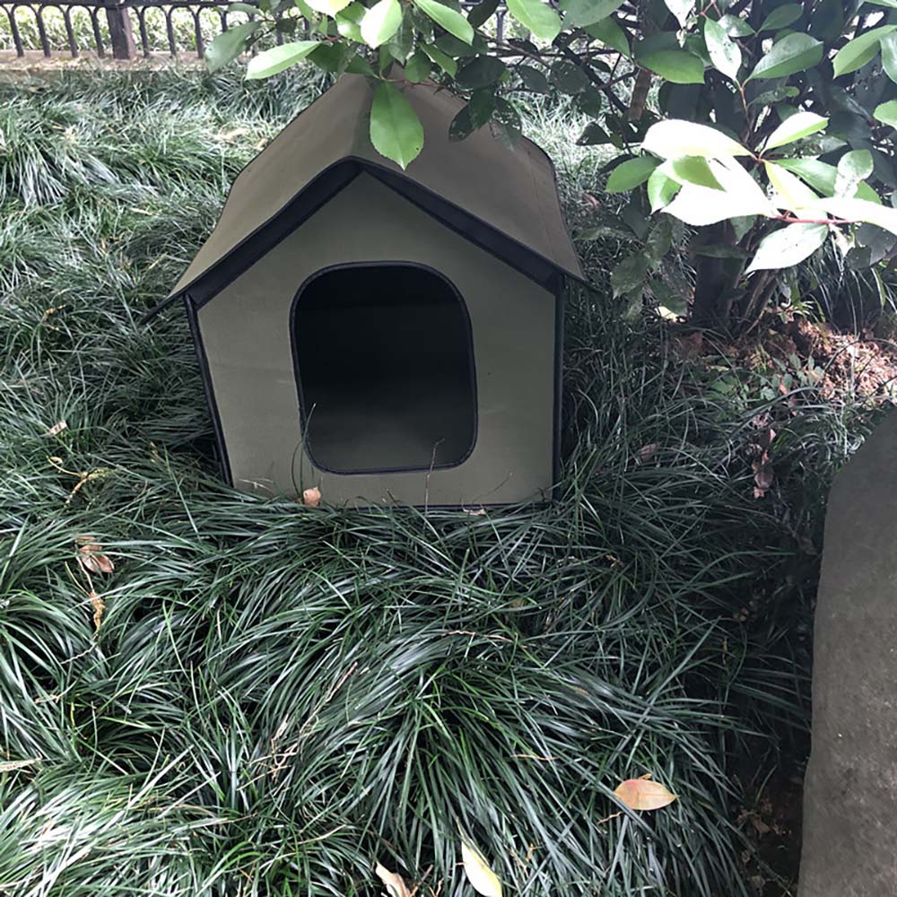 Korrosionsbeständig fastkväll hundgård kennel regnskydd skydd hus typ hund hus regntåligt solskydd utomhus stort hund hus