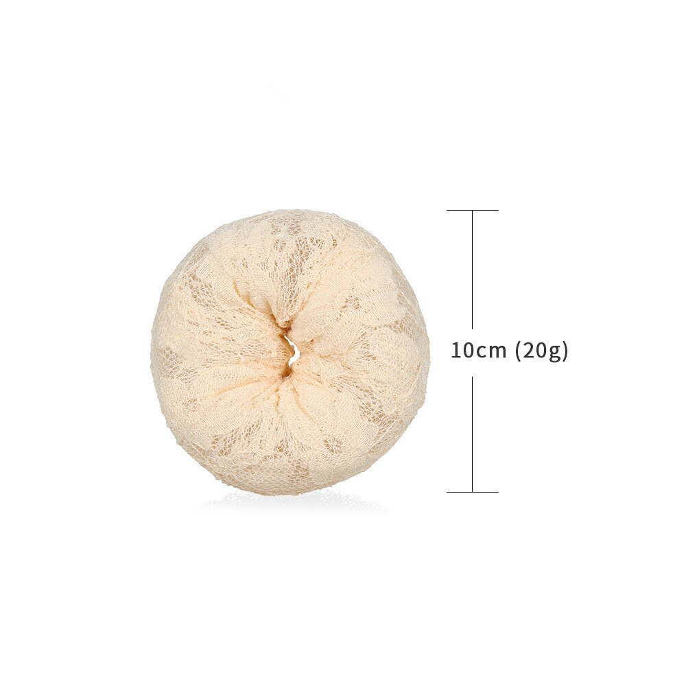 4size Magic Hair Bun Maker Accesories Chignon Magique Hair Donut Bun For Women Hair Styling Tools: 10cm Beige