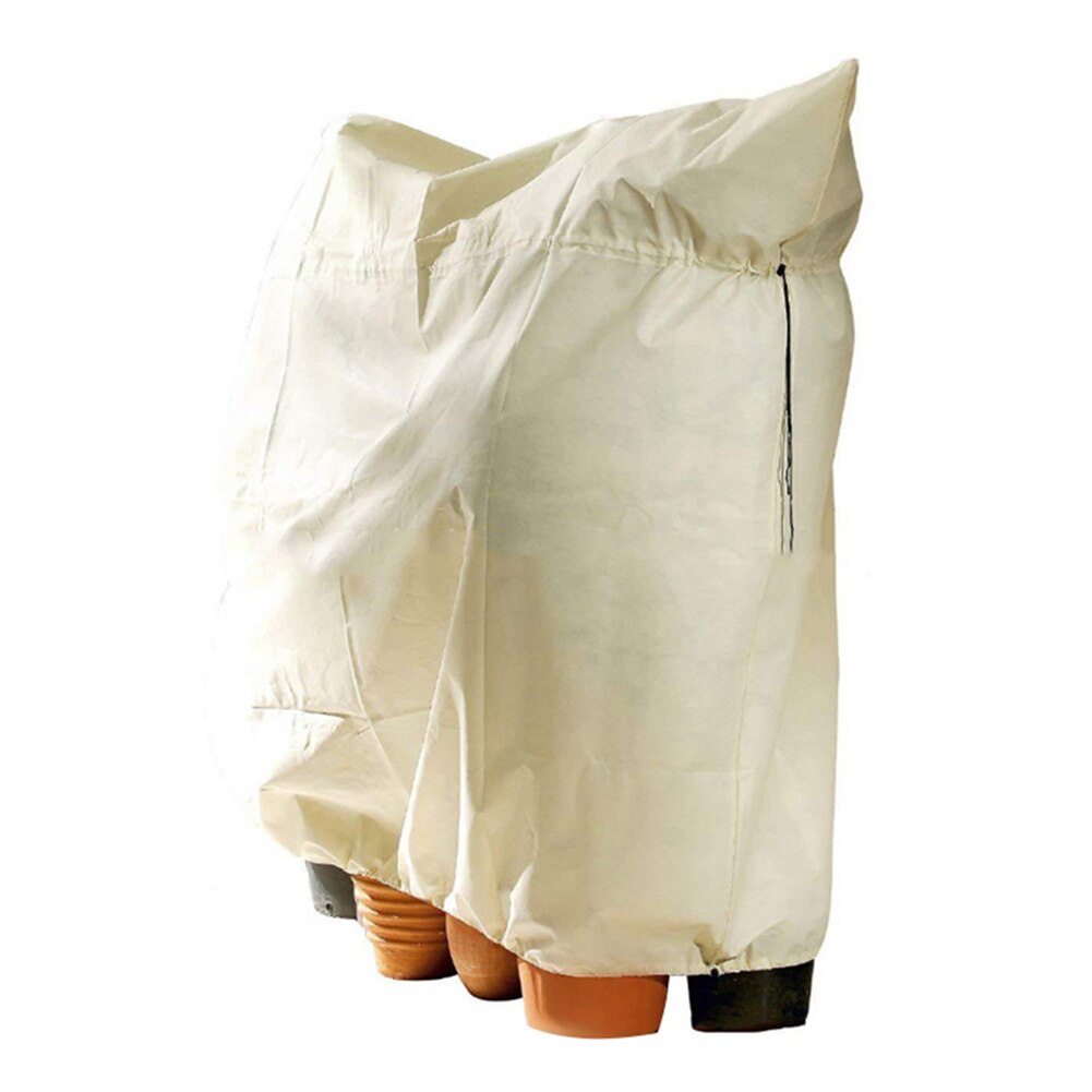 Växtskyddspåse vindtät skydd varmt för kallt vintertid 2019 ing: Beige -180 cmx 120cm