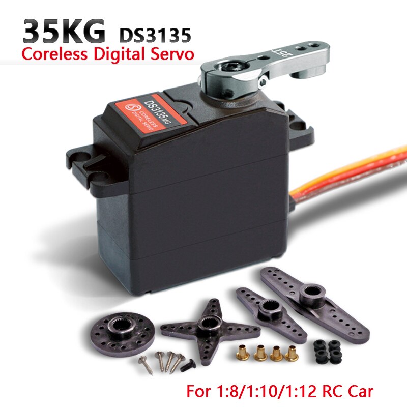 35Kg/25Kg High Torque Coreless Digitale Servo DS3235 En DS3225 Roestvrij Sg Waterdicht Voor Robotic Diy Rc auto