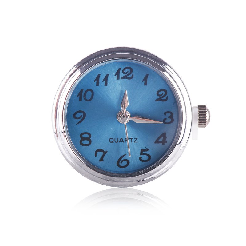 Good Price DIY Watch Snaps Buttons Fit 18mm Snap Button Chain Hand Bracelets Necklace Girls Femme Gold Watch Face Click Jewelry: 03