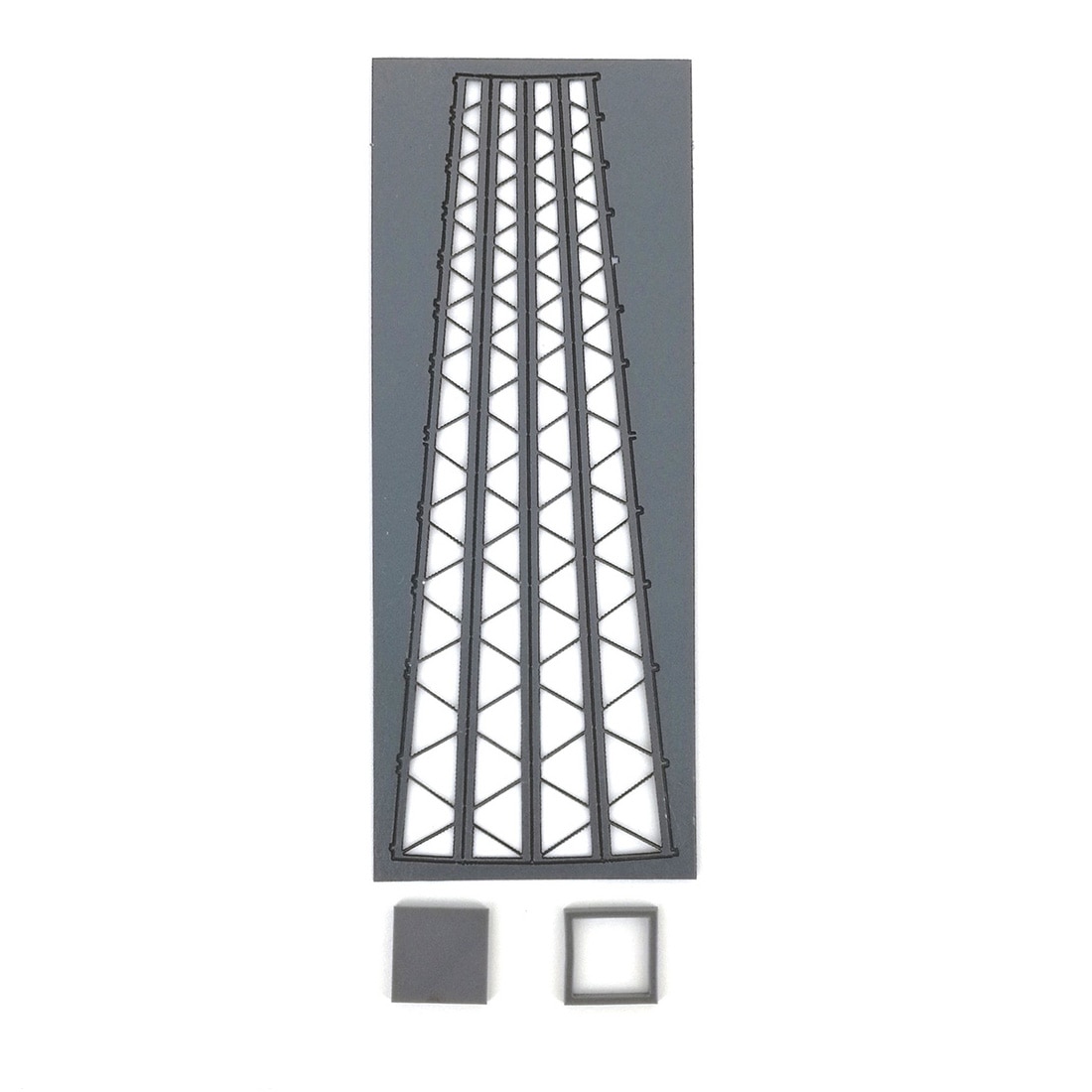 1Pc/5pcs/10pcs 1:87 HO Scale Train Railway Scene Decoration Assembly Brackets Model For Sand Table Accessories