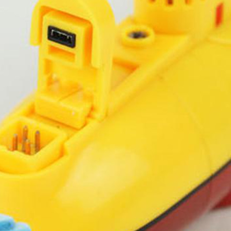 Mini rc ubåd skib 6ch højhastigheds radio fjernbetjening båd model elektrisk børnelegetøj