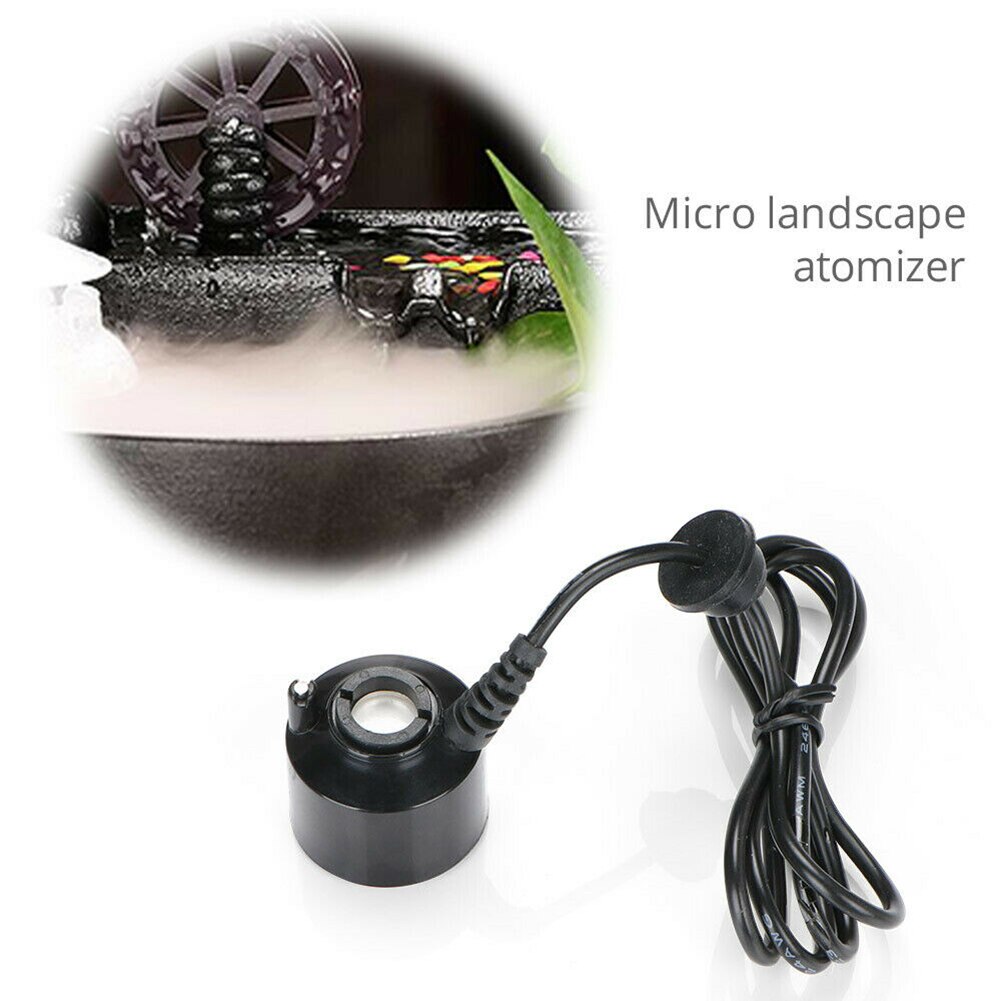 Mini mist maker med ac-dc adapter us / uk / au / eu stik fogger vand springvand dam luftfugter indendørs udendørs dekor