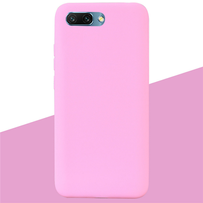 Capa de silicone para col honor 10, capa 5.84 fina, macia, tpu, proteção traseira para col honor 10 col l29: 4 Dark Pink