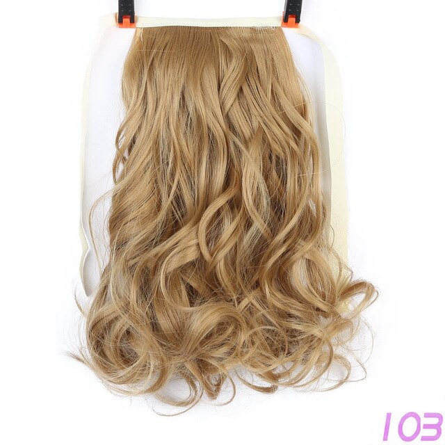 Allaosify Bruin Zwarte Hittebestendige Synthetische Hair Extensions Paardenstaart Hair Extensions Koord Paardenstaart 12 &quot;Hair Extensions: 103
