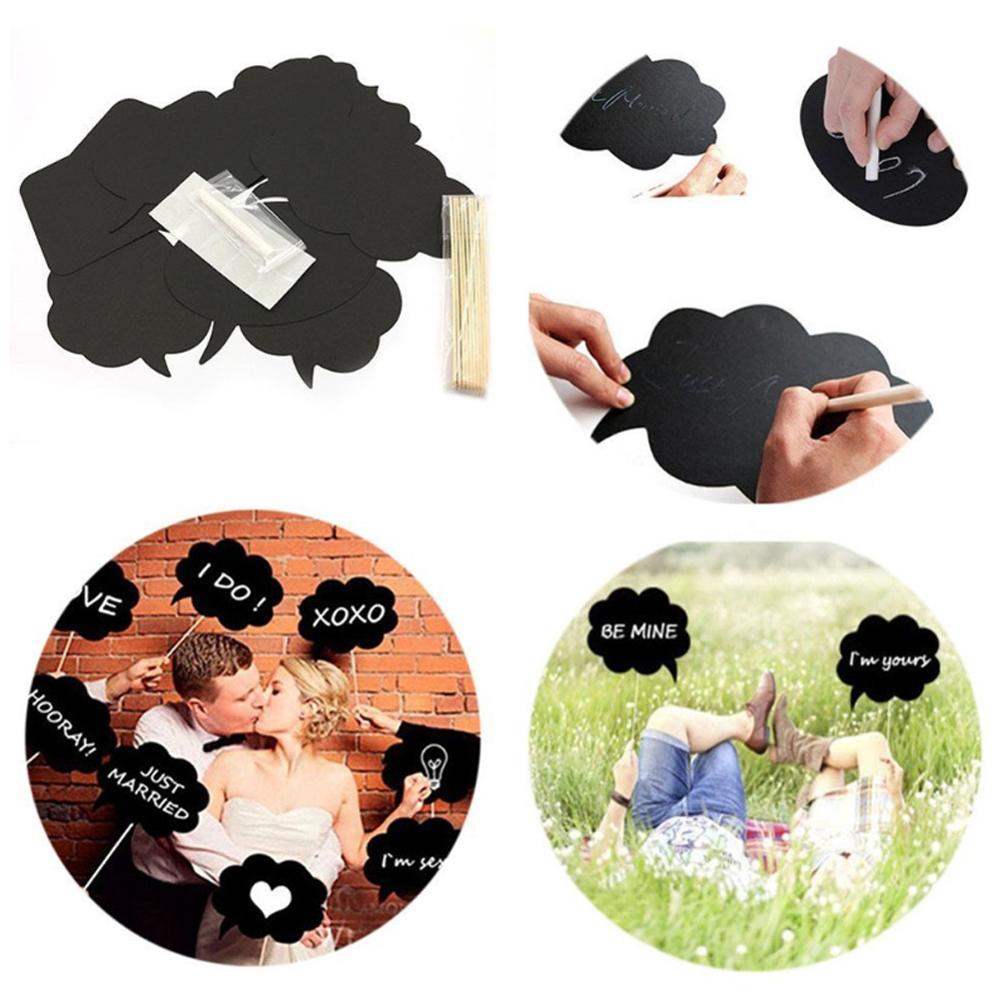 10pcs/set Bubble Box Wedding Photograph Props Funny Mask Handheld Photobooth Wedding Party Supplies Photograph Accessories