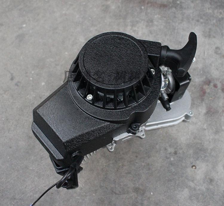 49CC two-stroke motorcycle parts engine gasoline engine gearbox for pocket bike mini scooter motorcycle
