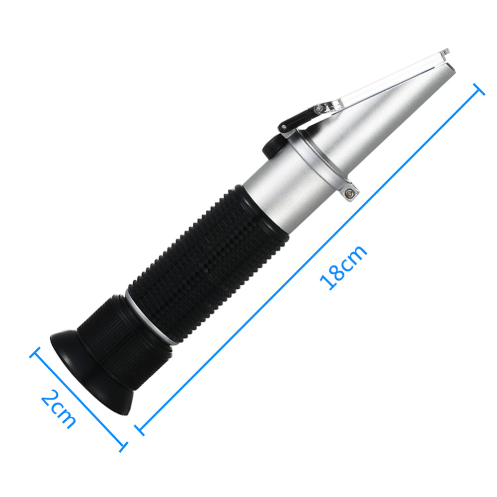 Hand Held Brix Refractometer For Brix Sugar Beer 0-32% Brix Refractometer ATC Refractometer