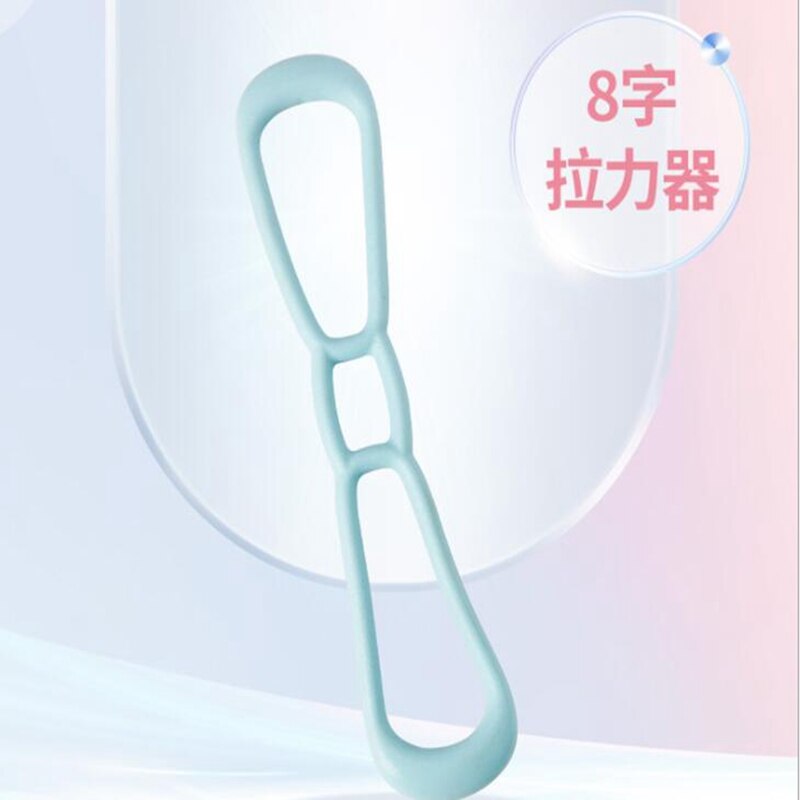 Abbildung 8: rallye-heimfitness-gummiband-yoga für männer und frauen, schönheitsübungen für rücken, schultern und nacken, dehnübungsgeräte