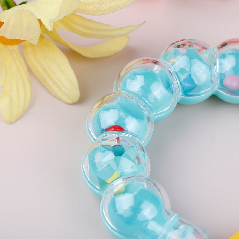 bambino appena nato Il silicone Massaggiagengive Sonagli Giocattolo per bambino Del bambino campanello