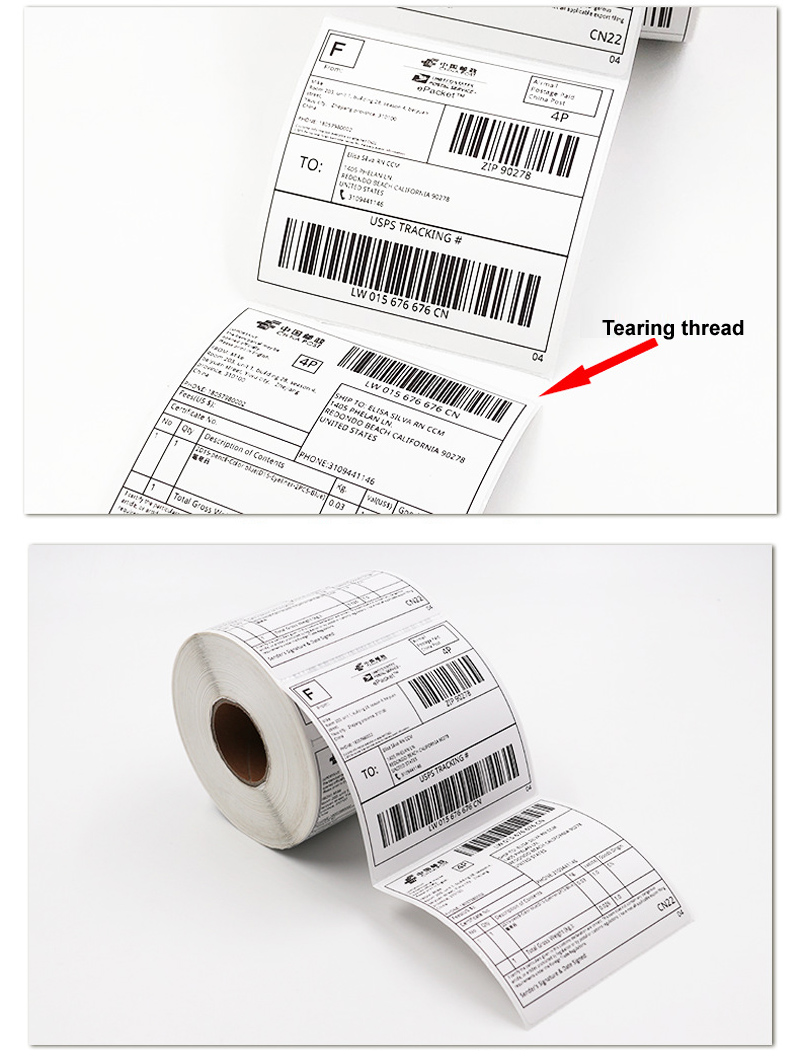 500 Stuks 100*150Mm Thermische Verzendlabels 4X6 I... – Grandado