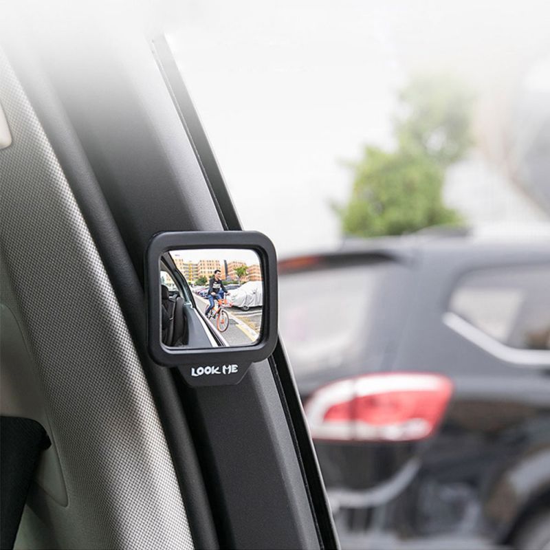 Auto Extra Achteruitkijkspiegel Elimineren Blinde Punt Voor Auto Veiligheid 270 Graden Groothoek Auto Achter Magneet Spiegel