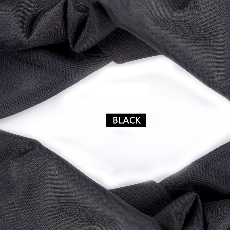 3.3*2m fotobakgrunner studiofotografering skjerm chroma key bakgrunn klut bomull tekstil muslin grønn skjerm bakgrunn 6 farger: 1500 x 3000mm / Svart