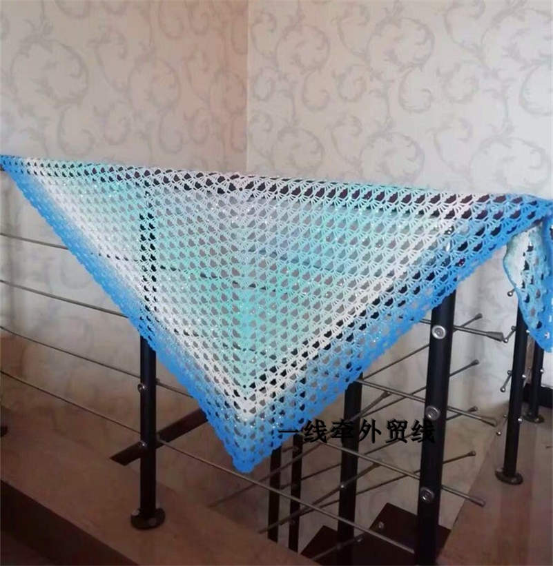 Cake Gradient Rainbow Color Cotton Yarn 500g Fancy Hand-Crocheting Yarn for Shawl Children Dress Diy Hand Knitting Materials