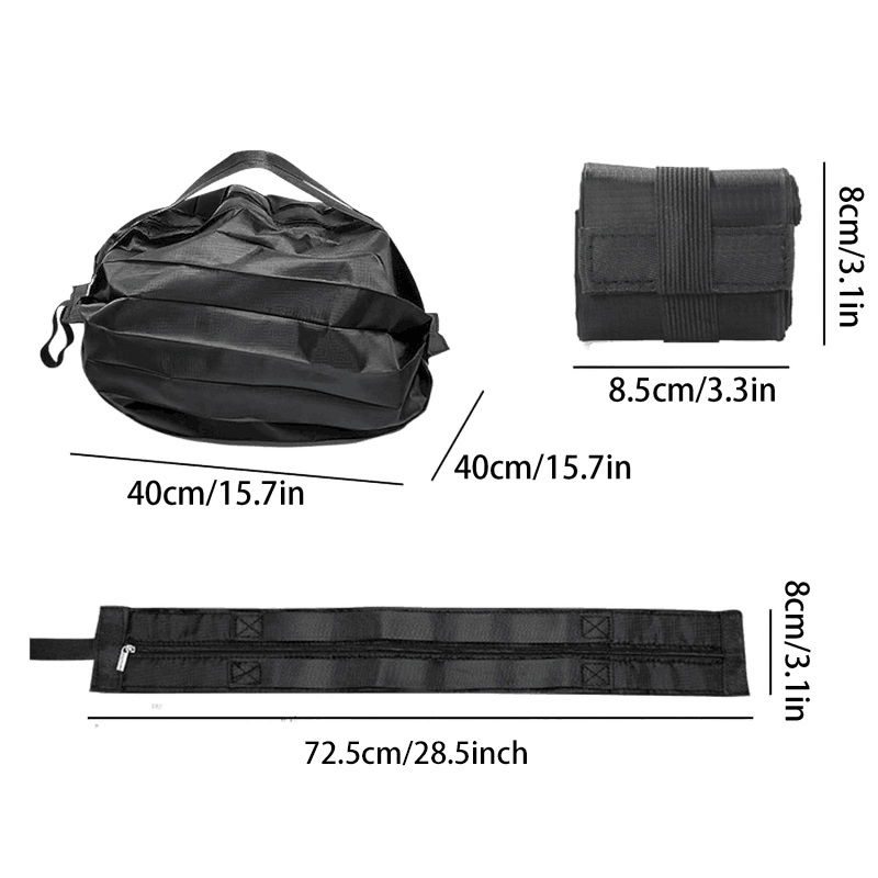 Reusable Waterproof Large Capacity Shopping Bag Oxford Cloth Foldable Travel Sea Beach Supermarket Multifunctional Storage Bag