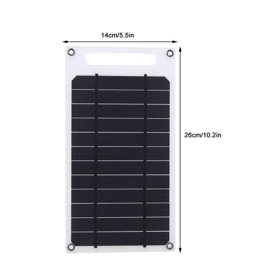 Ultra-Thin Solar Panel Charging Board Portable Mobile Phone Battery Charger for Outdoor Solar System